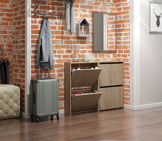 Обувница Витто-20 - дуб сонома