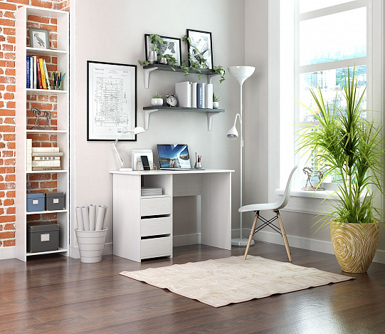 Стол письменный Витто-30 - белый