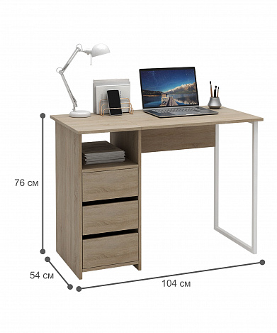 Стол письменный Витто-35 - дуб сонома