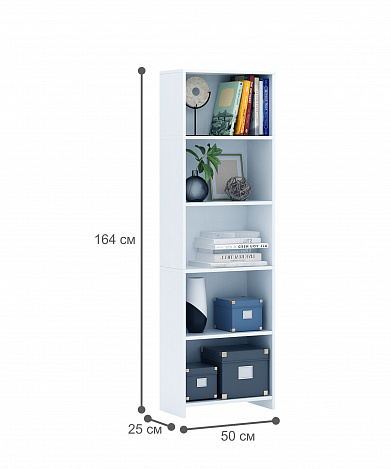 Стеллаж Файн-101 - белый