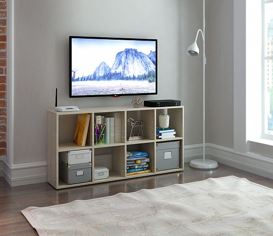 Стеллаж Уно-91 - дуб сонома