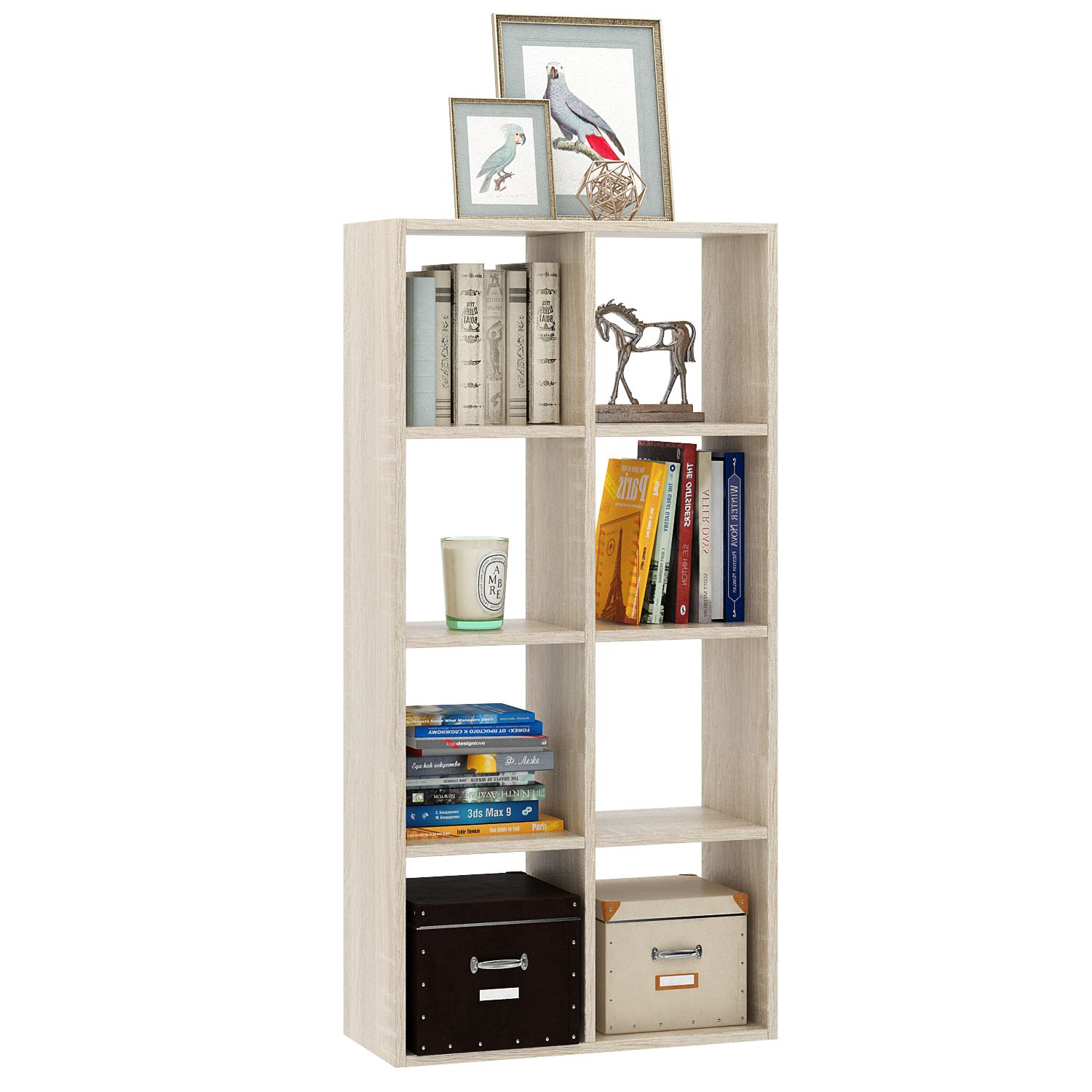 Стеллаж Уно-91 - дуб сонома