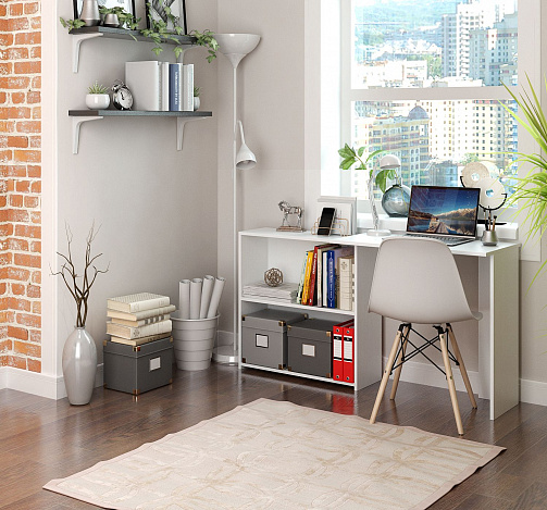 Стол письменный Витто-38 - белый