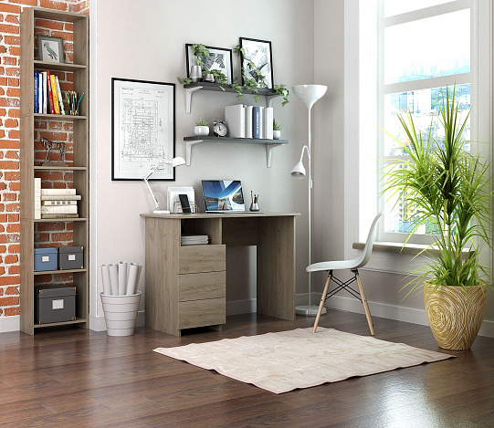 Стол письменный Витто-31 - дуб крафт серый