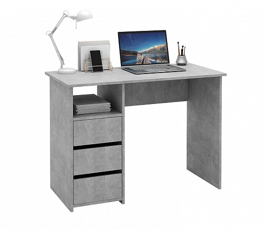 Стол письменный Витто-30 - бетон