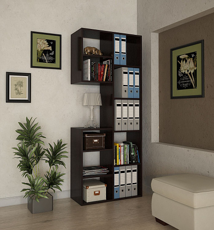 Стеллаж Рикс-2 - венге