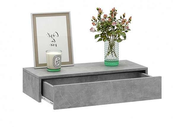 Тумба подвесная Уно-47 - бетон