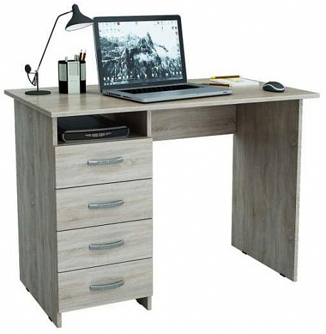 Стол письменный Милан - дуб сонома