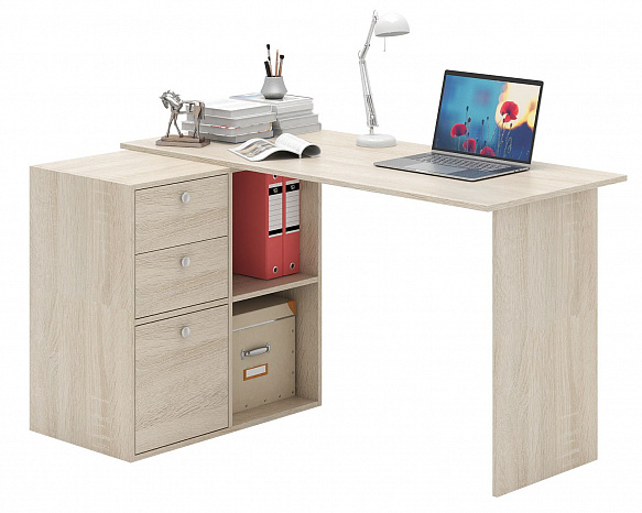 Угловой стол Прайм-69 - дуб сонома