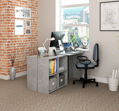 Стол письменный Витто-37 - бетон