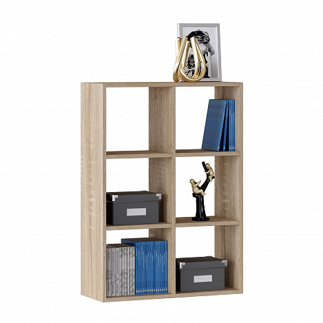 Стеллаж Уно-92 - дуб сонома