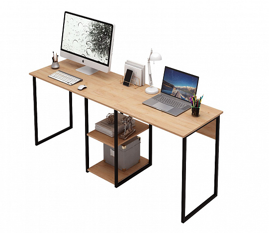 Стол письменный Витто-34 - дуб крафт золотой