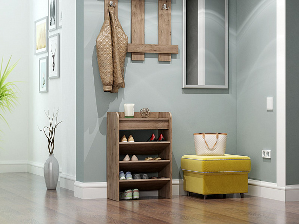 Обувница Витто-9 - дуб крафт табак