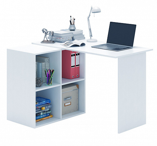 Компьютерный стол Прайм-45 - белый