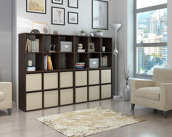 Стеллаж Файн-105 - венге