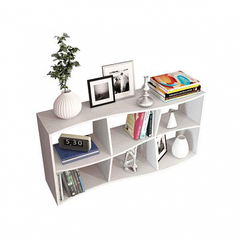 Полка Вэйв-9 - белый