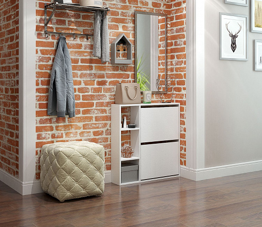 Обувница Витто-44 - белый