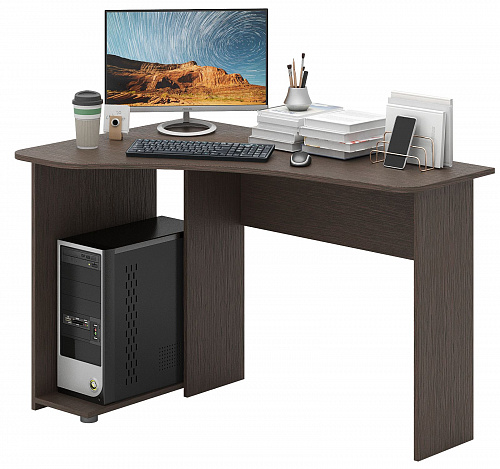 Стол угловой Корнет-7 - венге