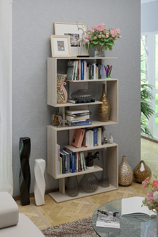 Стеллаж Зет-1 - дуб сонома