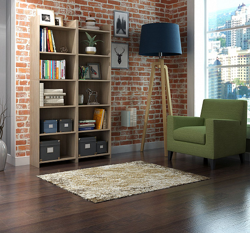 Стеллаж Файн-9 - дуб сонома