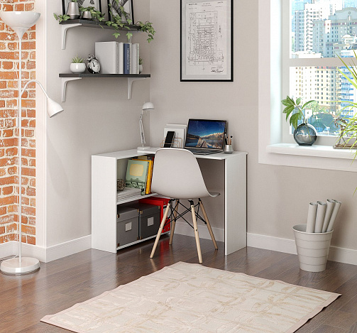 Стол письменный Витто-38 - белый