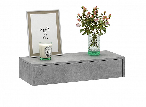 Тумба подвесная Уно-47 - бетон