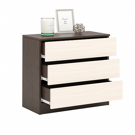 Комод Триверо-20 - венге / дуб молочный