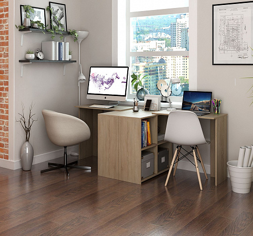 Стол письменный Витто-37 - дуб сонома