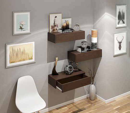 Тумба подвесная Уно-47 - венге