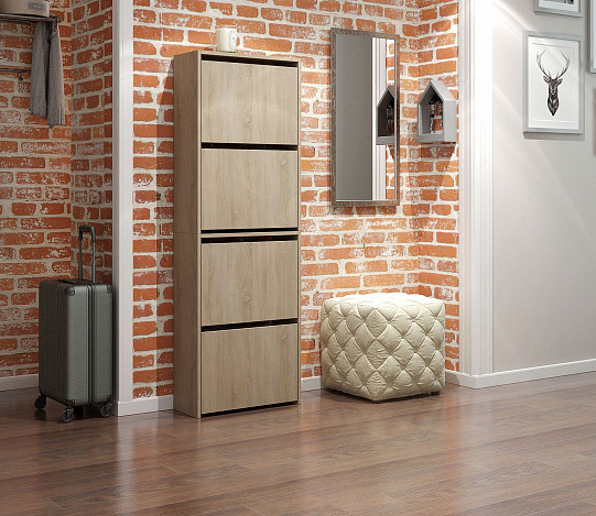 Обувница Витто-28 - дуб сонома