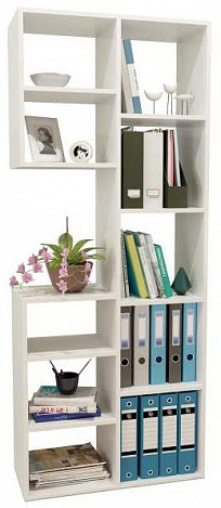 Стеллаж Рикс-2 - белый