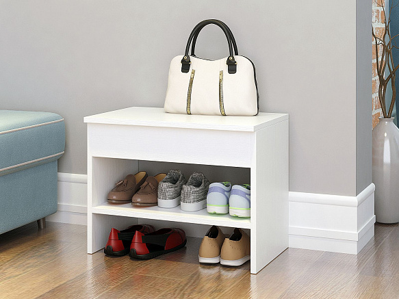 Обувница Уно-56 - белый