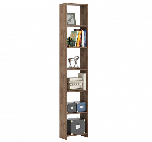 Стеллаж Файн-10 - дуб крафт табак