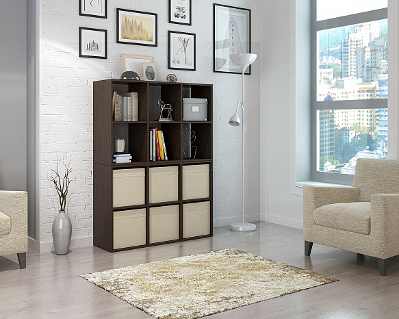 Стеллаж Файн-105 - венге