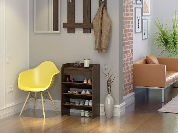 Обувница Норта-4 - венге