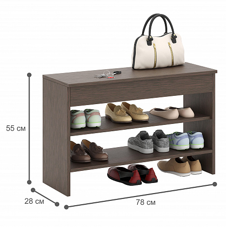 Обувница Уно-57 - венге