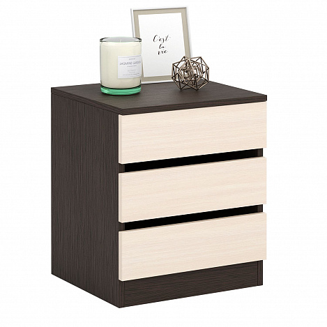 Тумба Триверо-6 - венге / дуб молочный