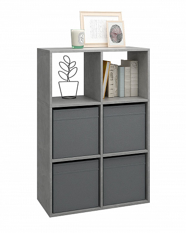 Стеллаж Файн-105 - бетон