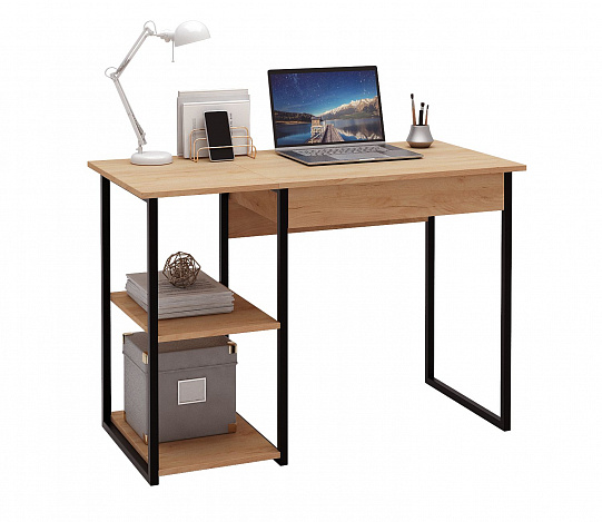 Стол письменный Витто-36 - дуб крафт золотой