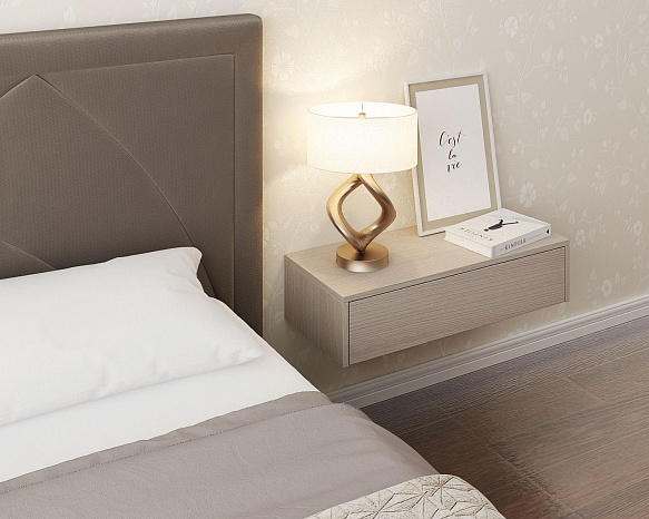 Тумба подвесная Уно-47 - ясень шимо светлый