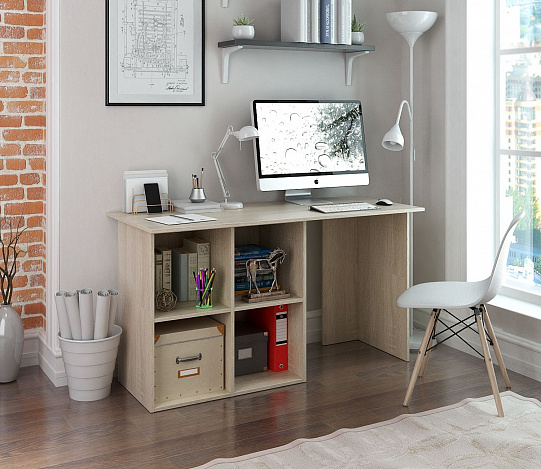 Угловой стол Прайм-66 - дуб сонома