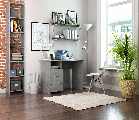 Стол письменный Витто-31 - бетон