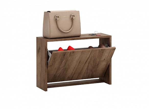 Обувница Уно-58-У узкая - дуб крафт табак