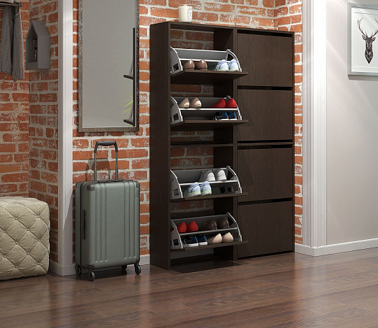 Обувница Витто-28 - венге