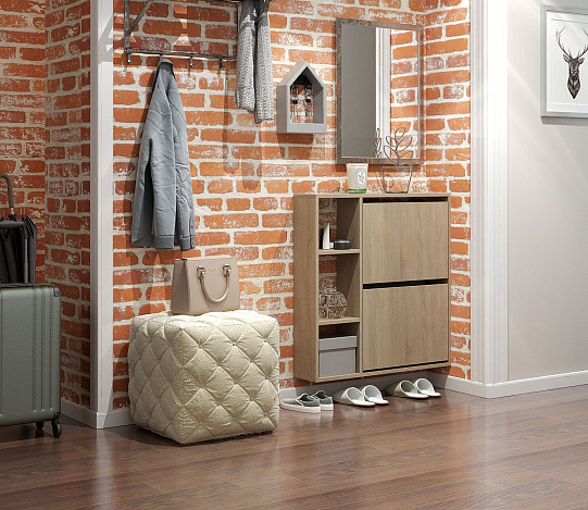 Обувница Витто-44 - дуб сонома