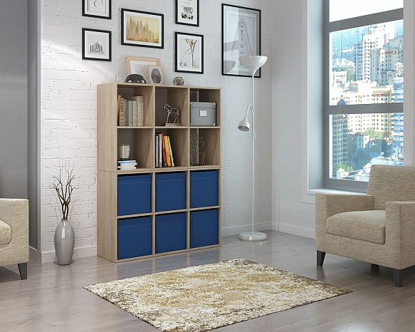 Стеллаж Файн-105 - дуб сонома