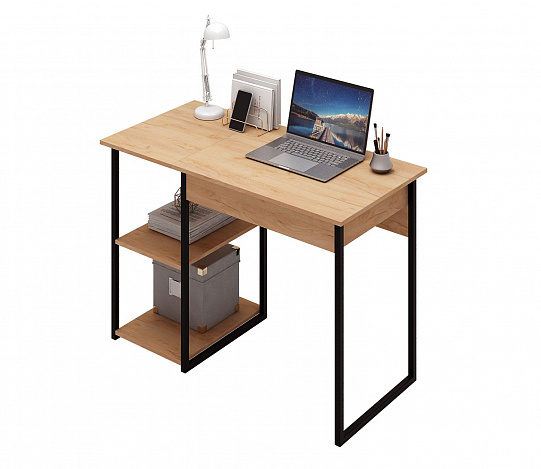 Стол письменный Витто-36 - дуб крафт золотой