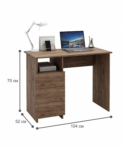 Стол письменный Витто-31 - дуб крафт табак