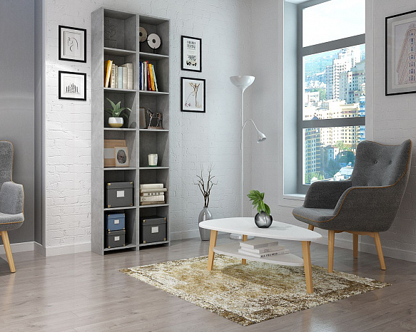 Стеллаж Файн-111 - бетон