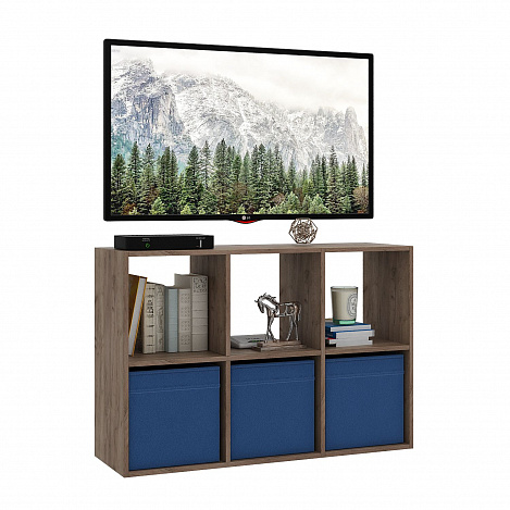 Стеллаж Файн-105 - дуб крафт табак